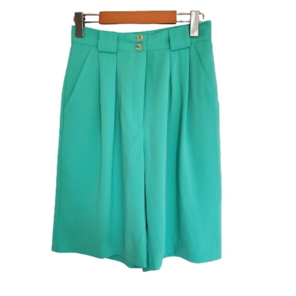 Asos High Rise Soft Tailored Bermuda Shorts, US 6